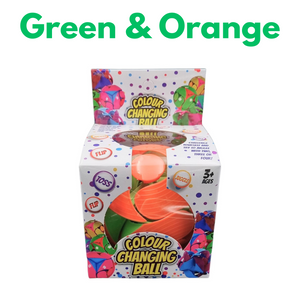 Magic Colour Changing Ball - Green & Orange