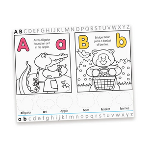 Melissa & Doug Activity Pad - Numbers, Alphabet, Colours & Shapes