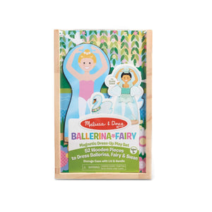 Melissa & Doug Ballerina / Fairy Magnetic Dress-Up Play Set