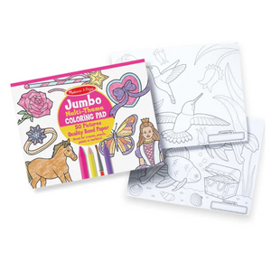 Melissa & Doug Colouring and Water Paint Gift Set - Pink