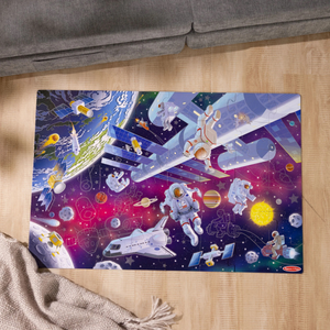 Melissa & Doug Outer Space Glow in the Dark Floor Puzzle