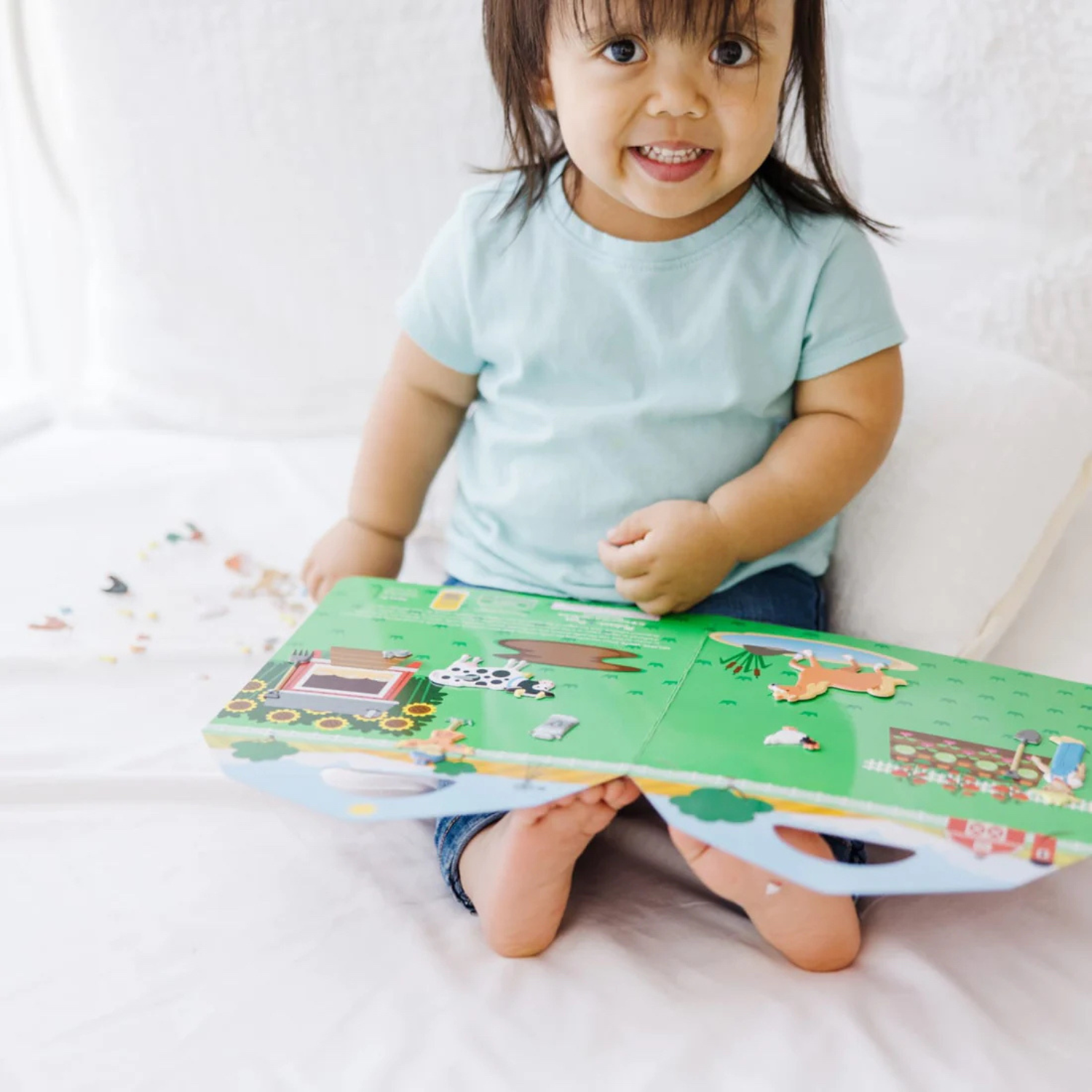 Melissa & Doug Puffy Sticker Set: Farm