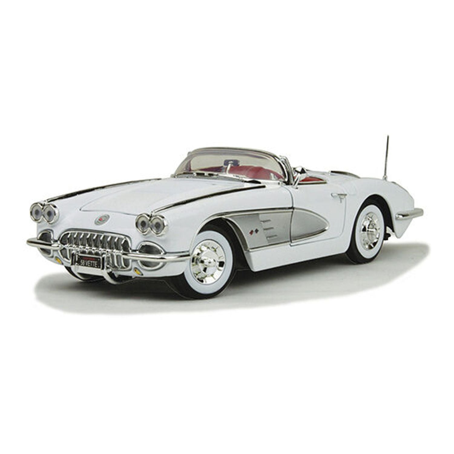 Motormax - 1958 Corvette Scale 1:18 - White