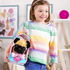 PUCCI PUPS - ZIGZAG PRINT BAG W/PUG PUP