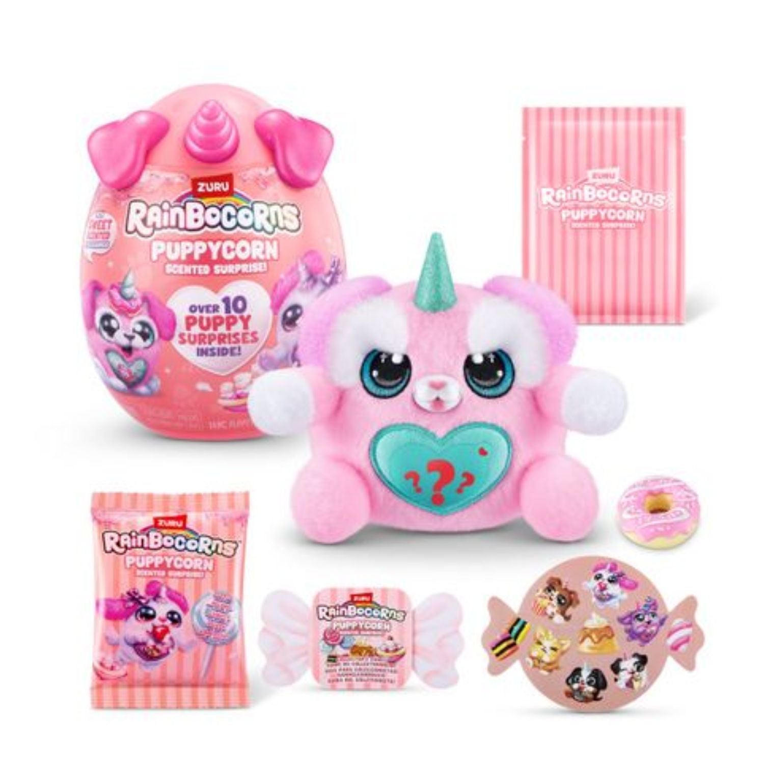 Zuru Rainbocorns Puppycorn Surprise Series 8 Scent Surprise Plush