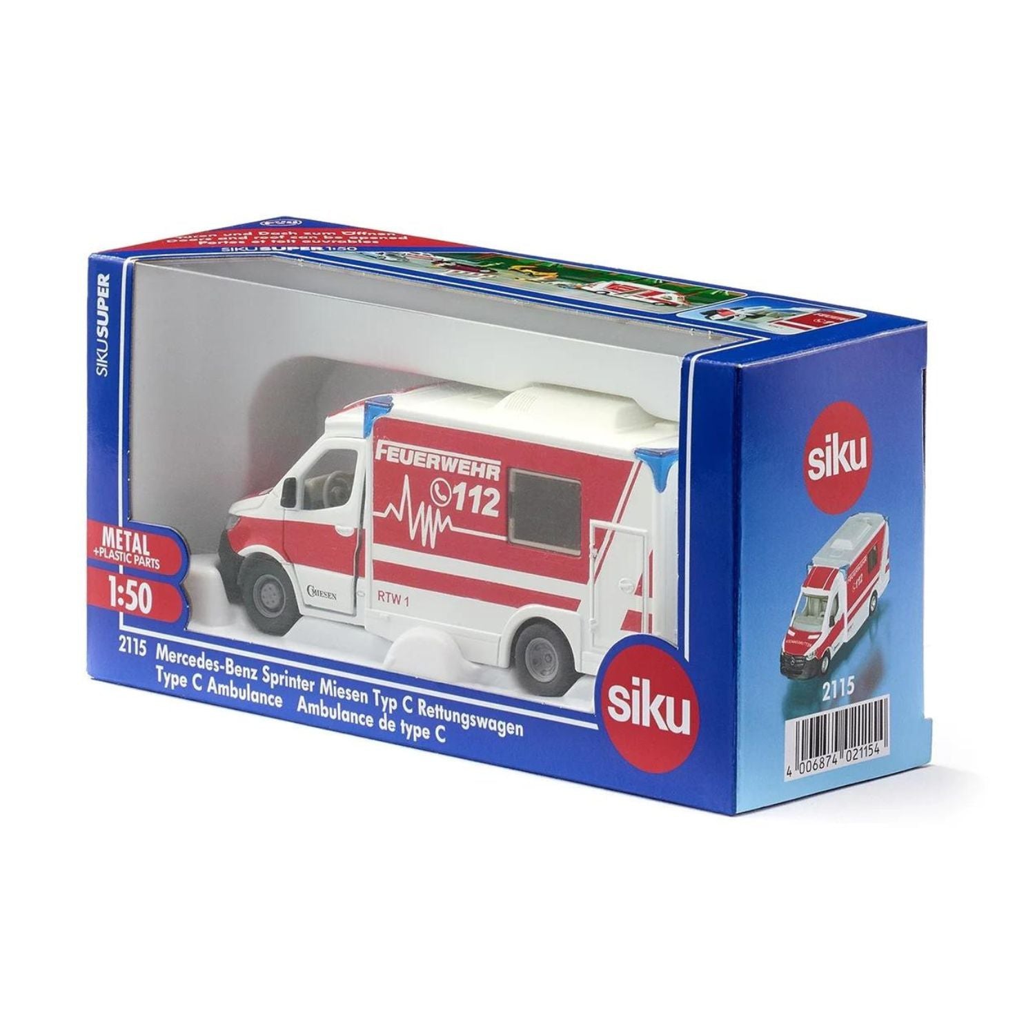 Siku 1/50 Mercedes-Benz Ambulance