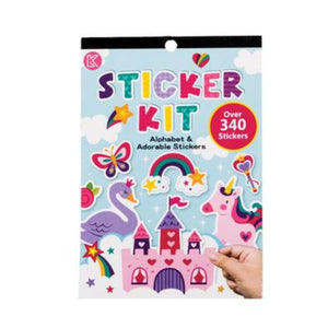 Sticker Kit - Unicorn Over 340 Stickers