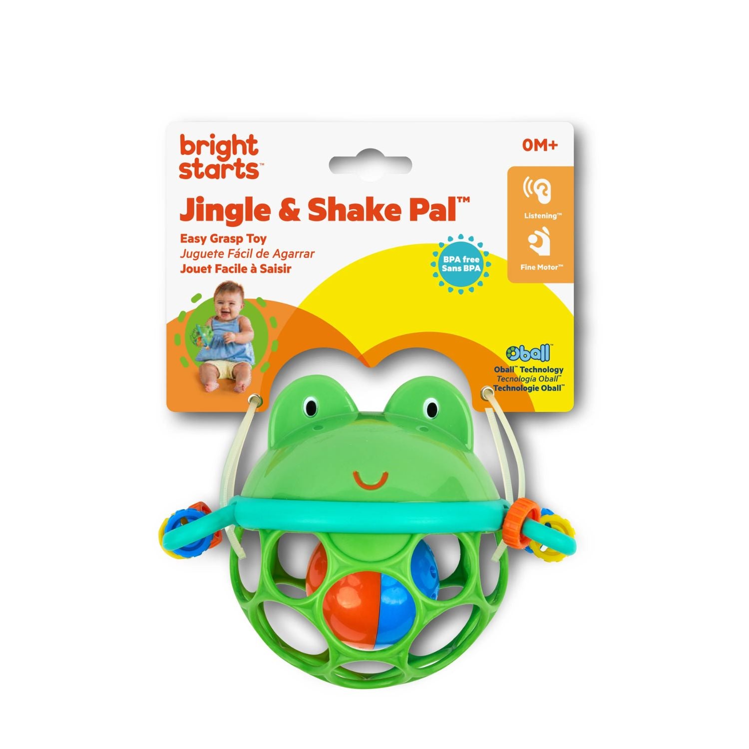 Oball Jingle & Shake Pal Frog Ball