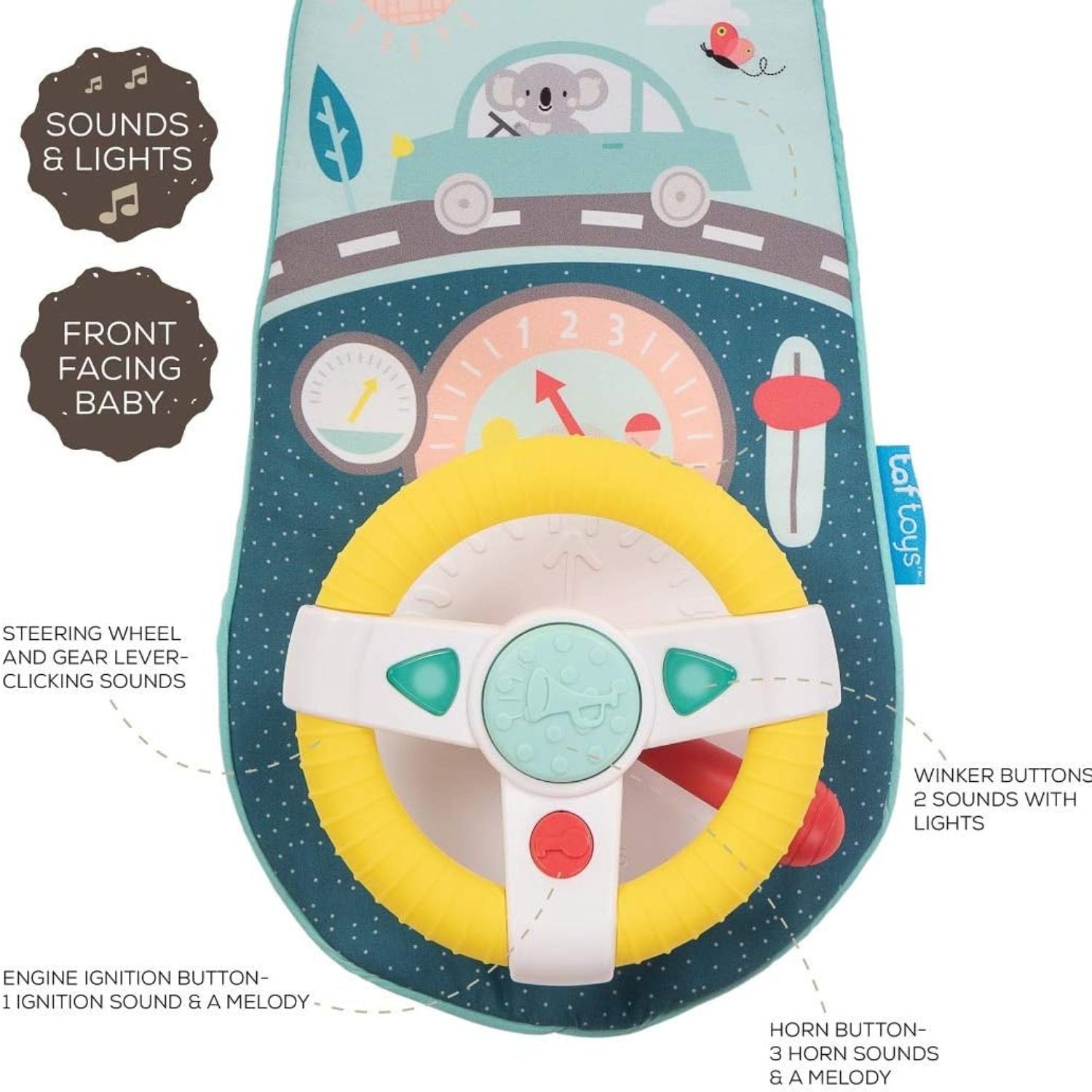 Taf Toys Koala car wheel toy