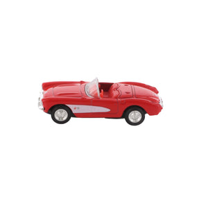 Welly 1957 Chevrolet Corvette Red/White Scale 1:24