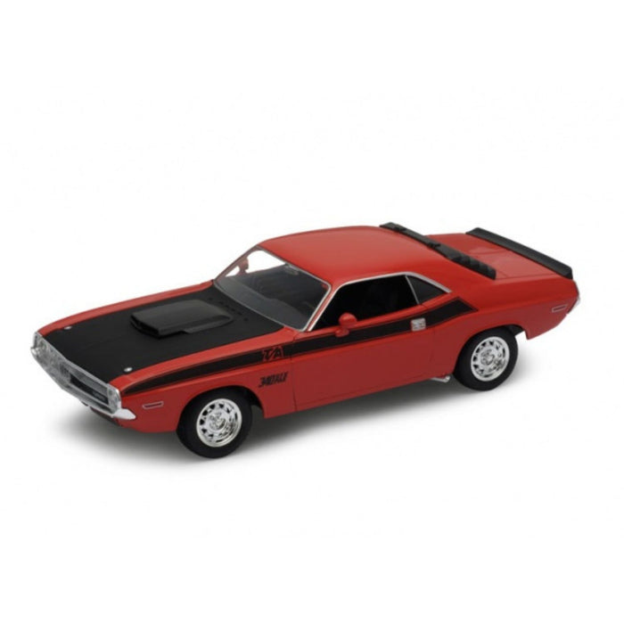 Welly 1970 Dodge Challenger T/A Red Scale 1:24