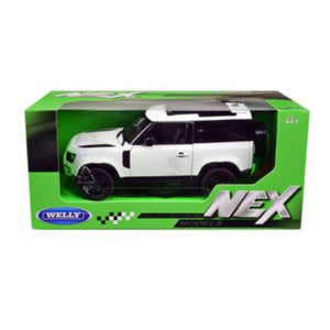 Welly 2020 Land Rover Defender White Scale 1:24