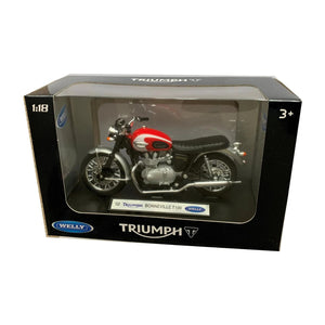 Welly Triumph Bonneville T100 RED 2002 1/18