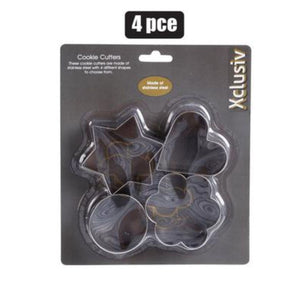 Xclusiv Stainless Steel Cookie Cutters