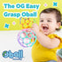 Oball Rattle Easy Grasp Ball - Blue