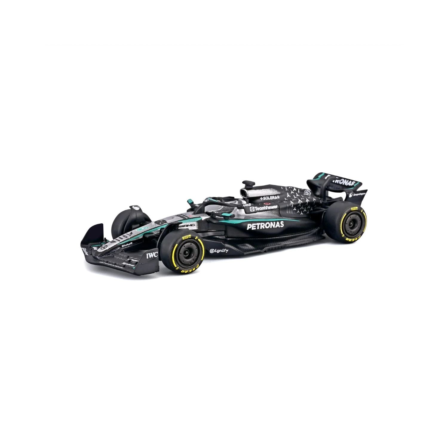 Bburago Scale 1:64 Mercedes AMG W16 2025 - George Russell