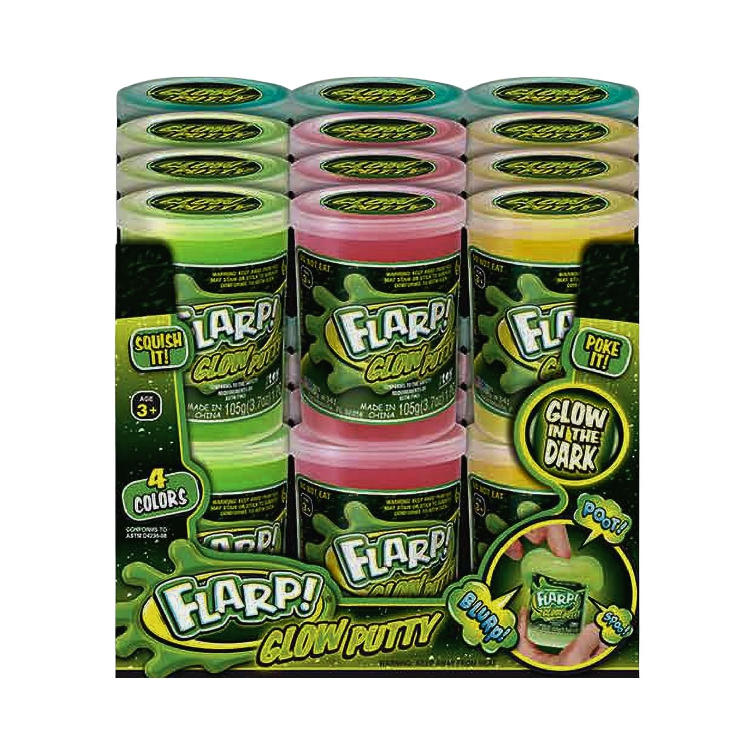 JA-RU Flarp Glow In The Dark Putty