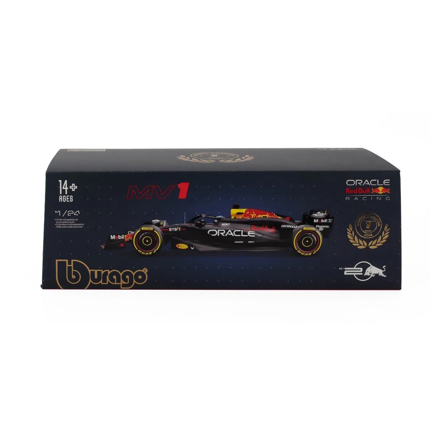 BBURAGO 1:24 Red Bull F1 RB20 2024 - #1 Max Verstappen