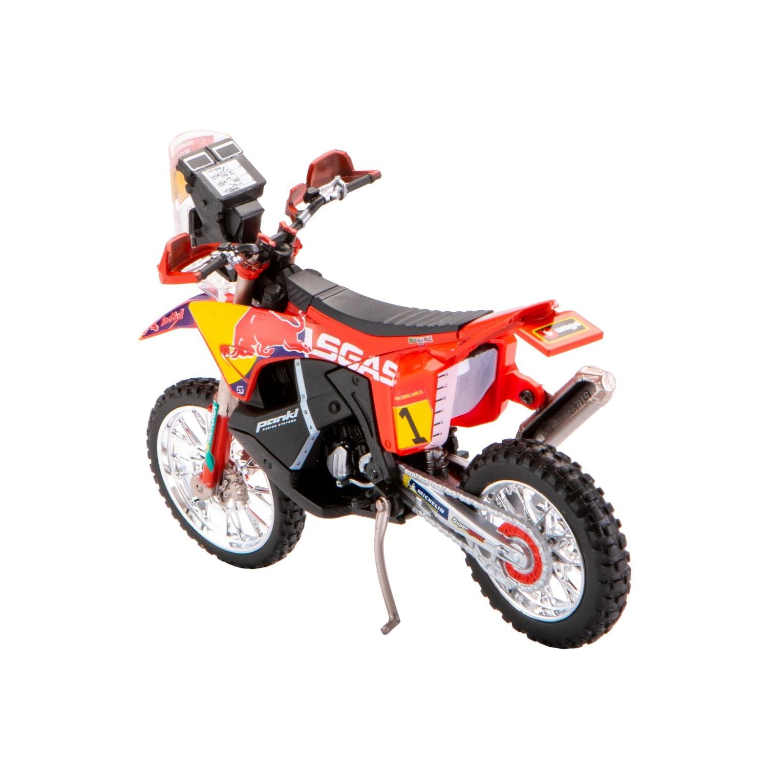 Bburago 1/18 GasGas RX450F Team Red Bull Racing - Dakar 2023