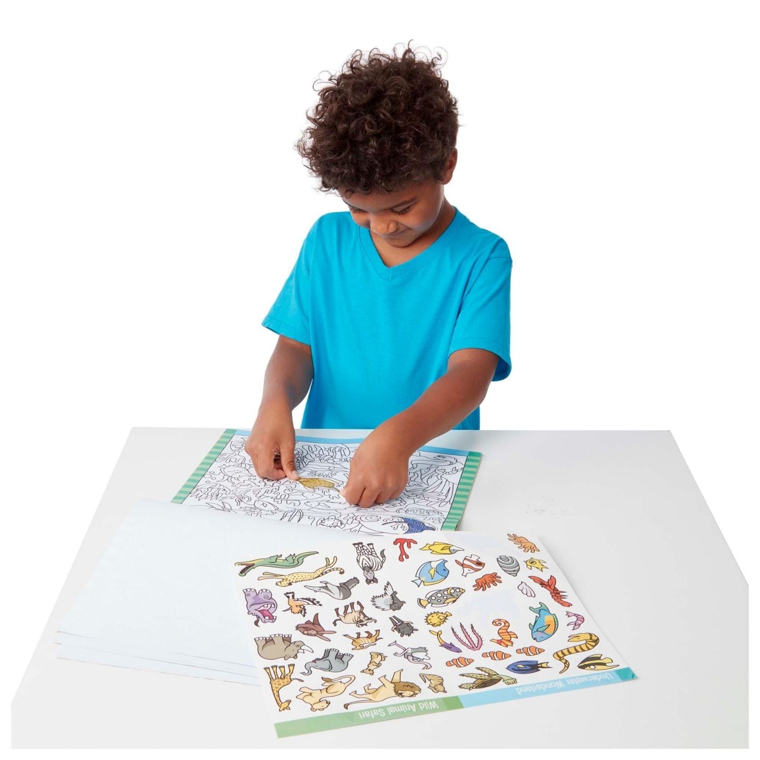 Melissa & Doug Seek & Find Sticker Pad - Animal
