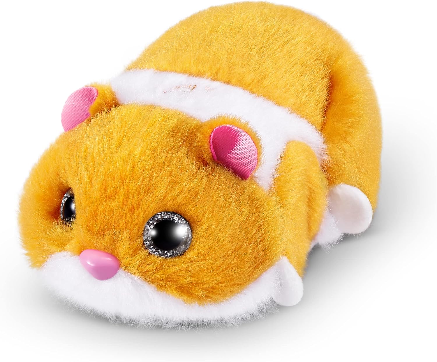 ZURU Pets Alive Hamstermania - ORANGE -  Interactive Running Hamster & Ball Collectible Toy