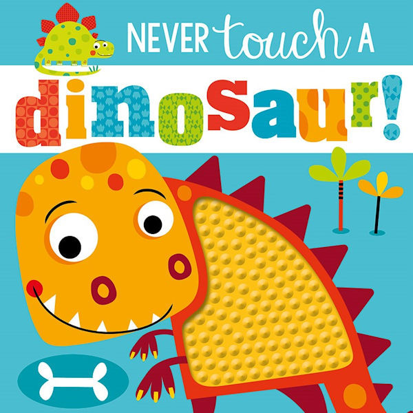 Sensory Book - Never Touch a Dinosaur!