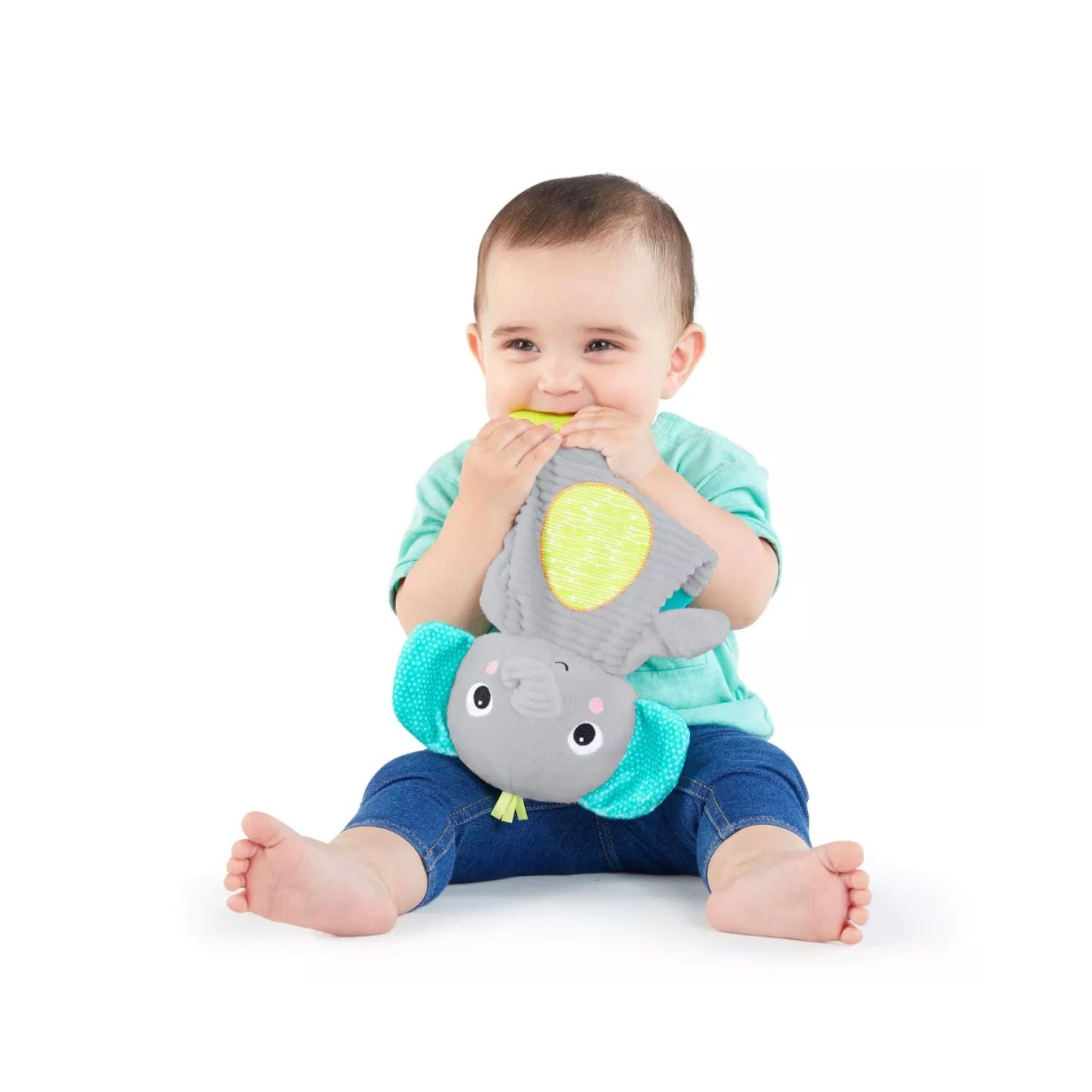 Bright Starts Snuggle & Teethe Plush - Elephant