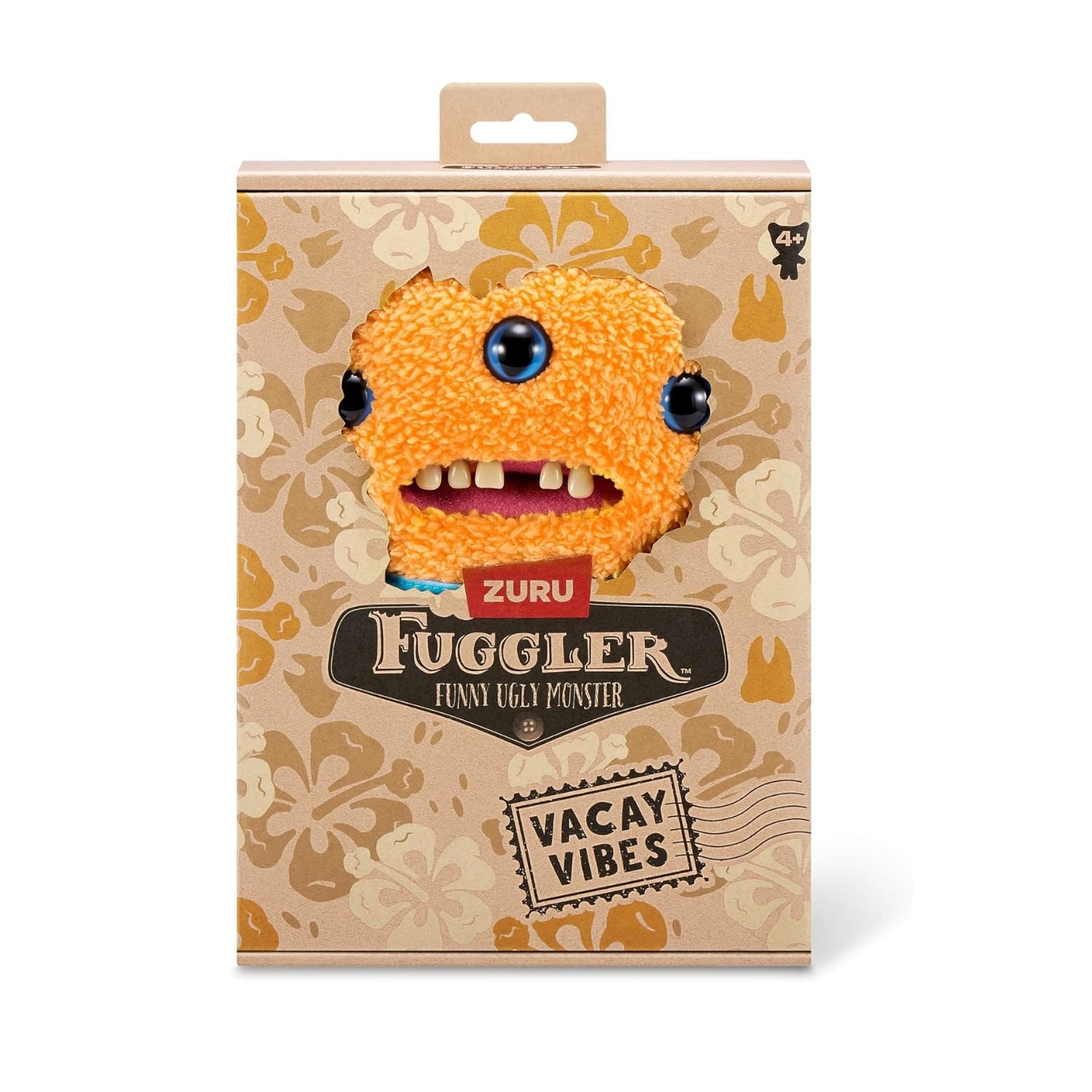 Fuggler Vacay Vibes by ZURU, Funny Ugly Monster - Reek-O - Orange
