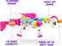 Zuru X SHOT Blastercorn Rizz Master Dart Blaster With 24 Darts