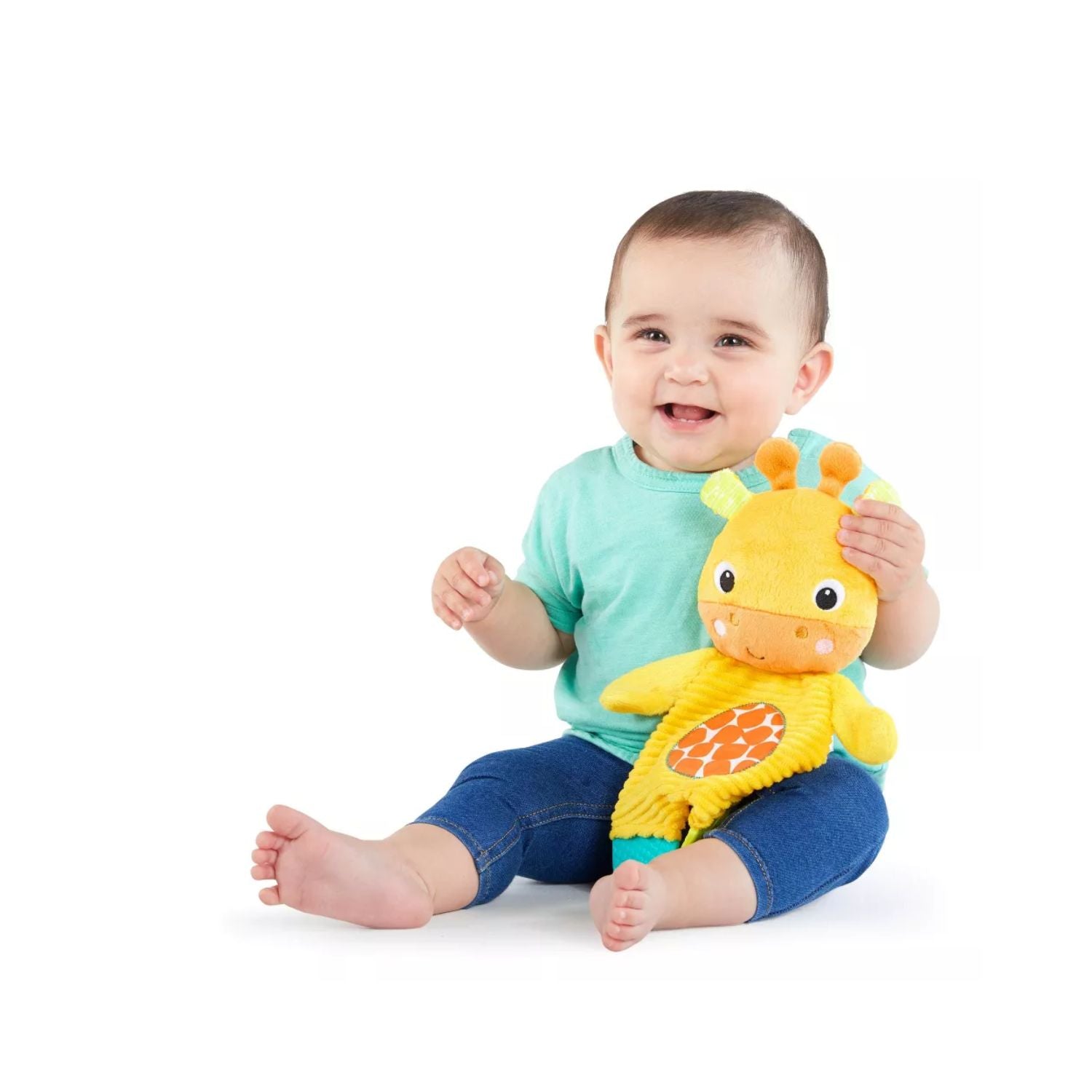 Bright Starts Snuggle & Teethe Plush - Giraffe