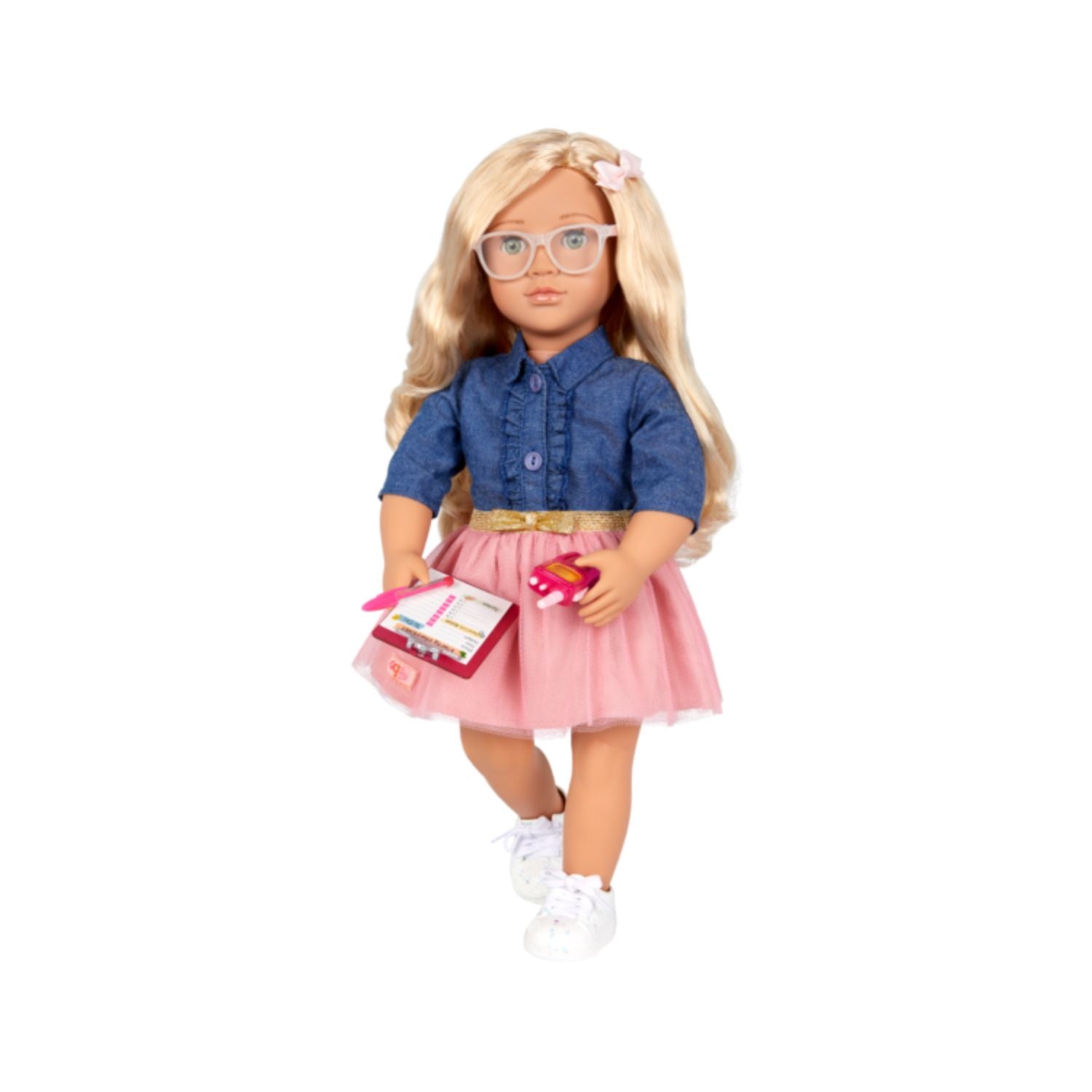 Our Generation Doll Deluxe Doll Emily with Book