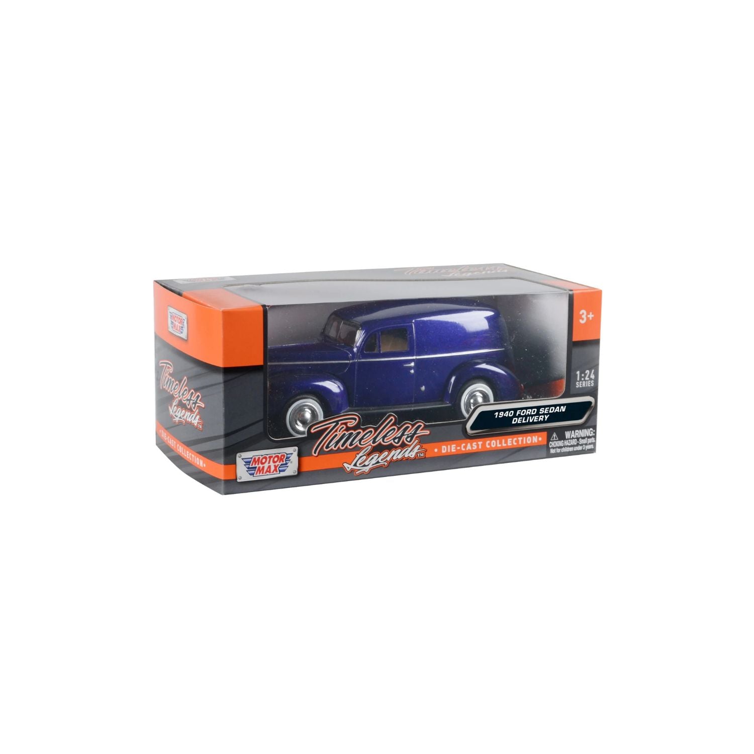 Motormax 1940 Ford Sedan Delivery Scale 1:24 Diecast - Blue