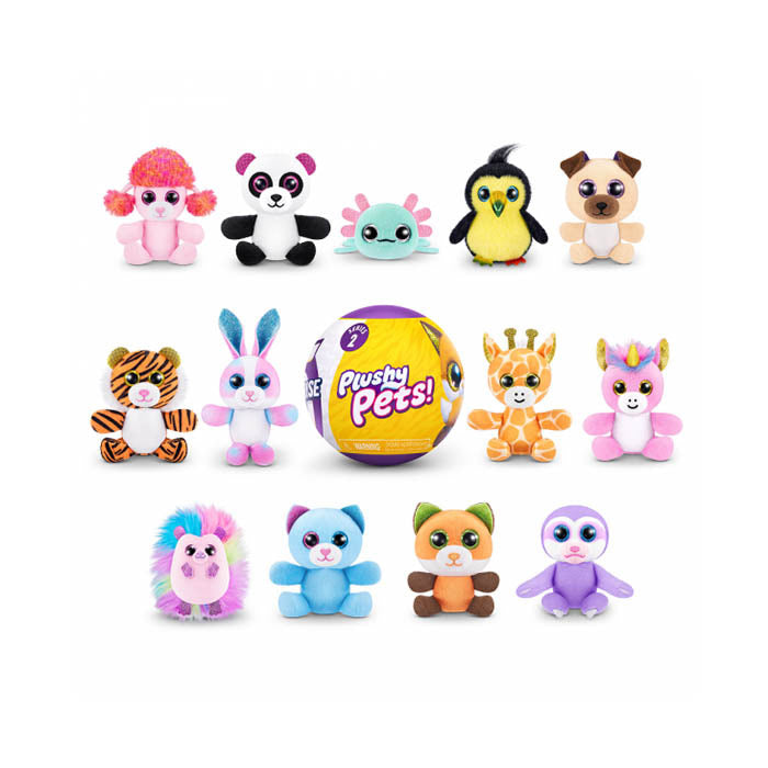 Zuru 5 Surprise Plushy Pets Mystery Set Surprise Series 2