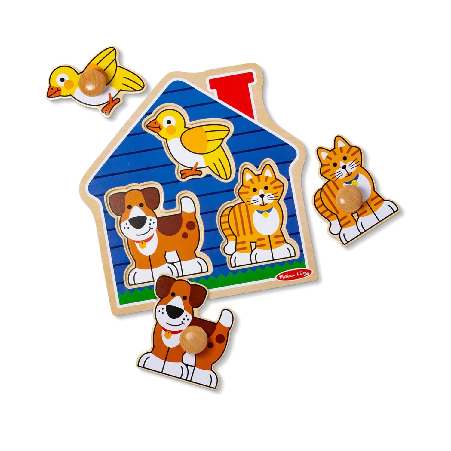 Melissa & Doug House Pets Jumbo Knob