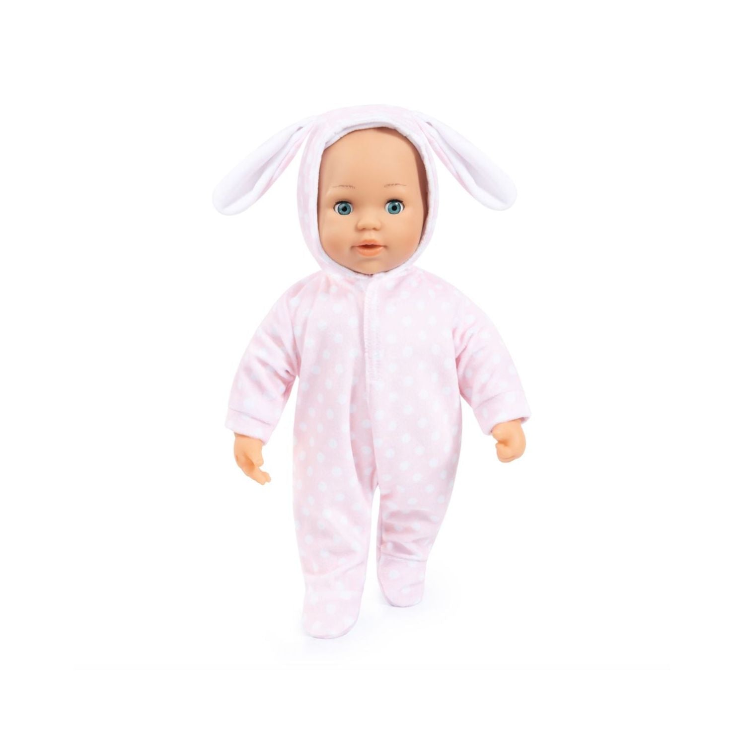 Bayer First Words Baby Doll - Onesie - Pink with Accessories - 38cm Tall