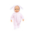 Bayer First Words Baby Doll - Onesie - Pink with Accessories - 38cm Tall