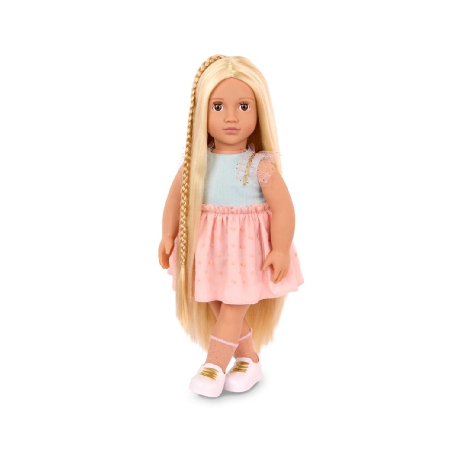 Our Generation Hairplay Doll Poppy 18inch Blonde