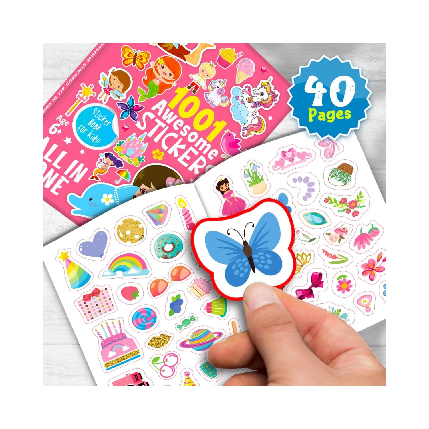 1001 Awsome Stickers - All In One