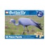 Butterfly A4 Blue Crane Wooden Puzzle Set - 48 Pieces