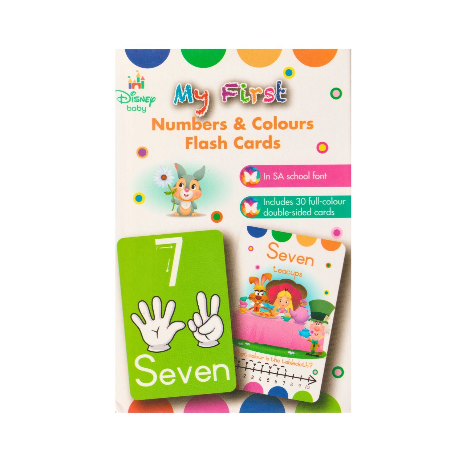 Disney Baby Flash Cards - Numbers & Colours