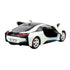 Motormax 2018 BMW i8 Coupe Scale 1:24 - White