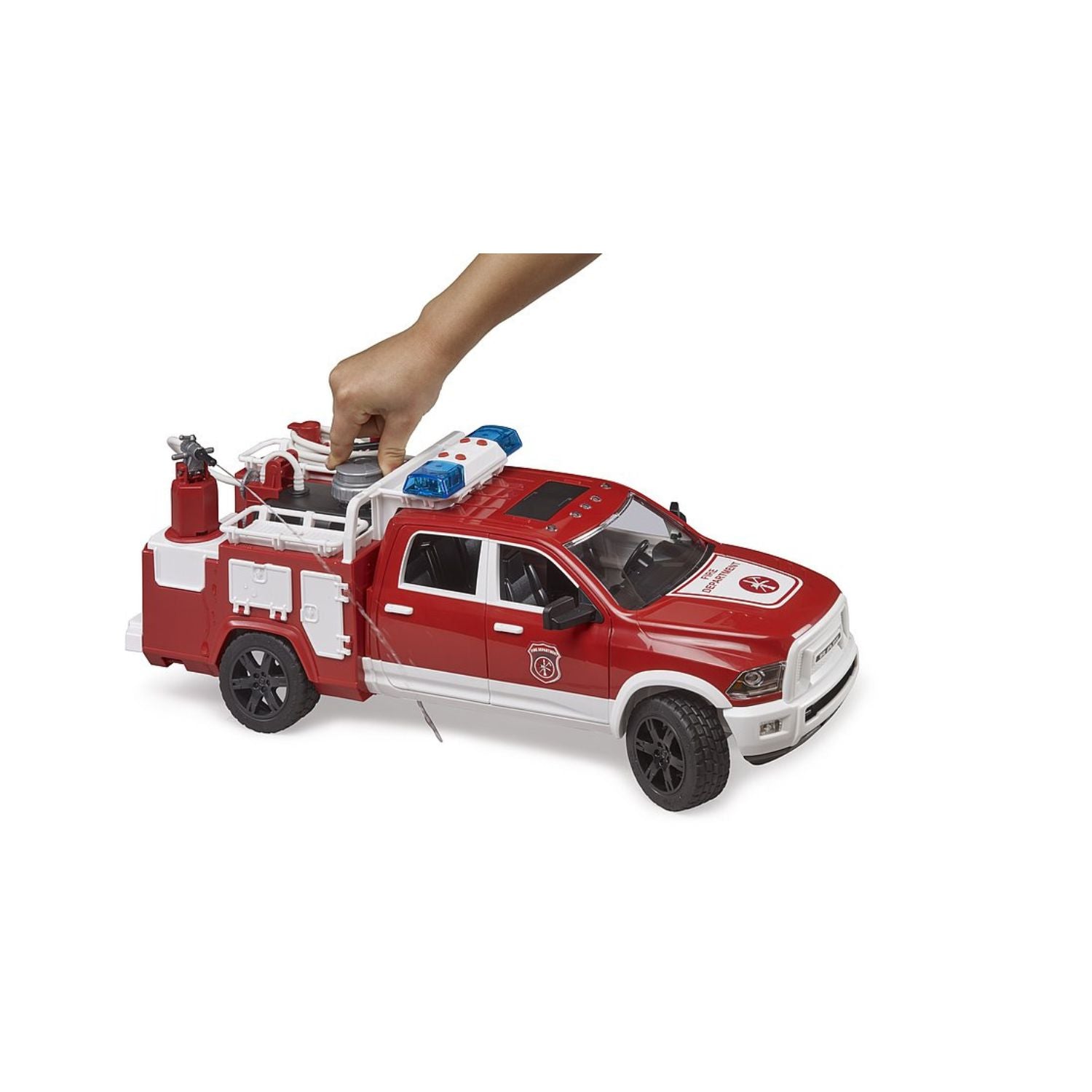 Bruder RAM 2500 Fire Engine Truck with light & Sound
