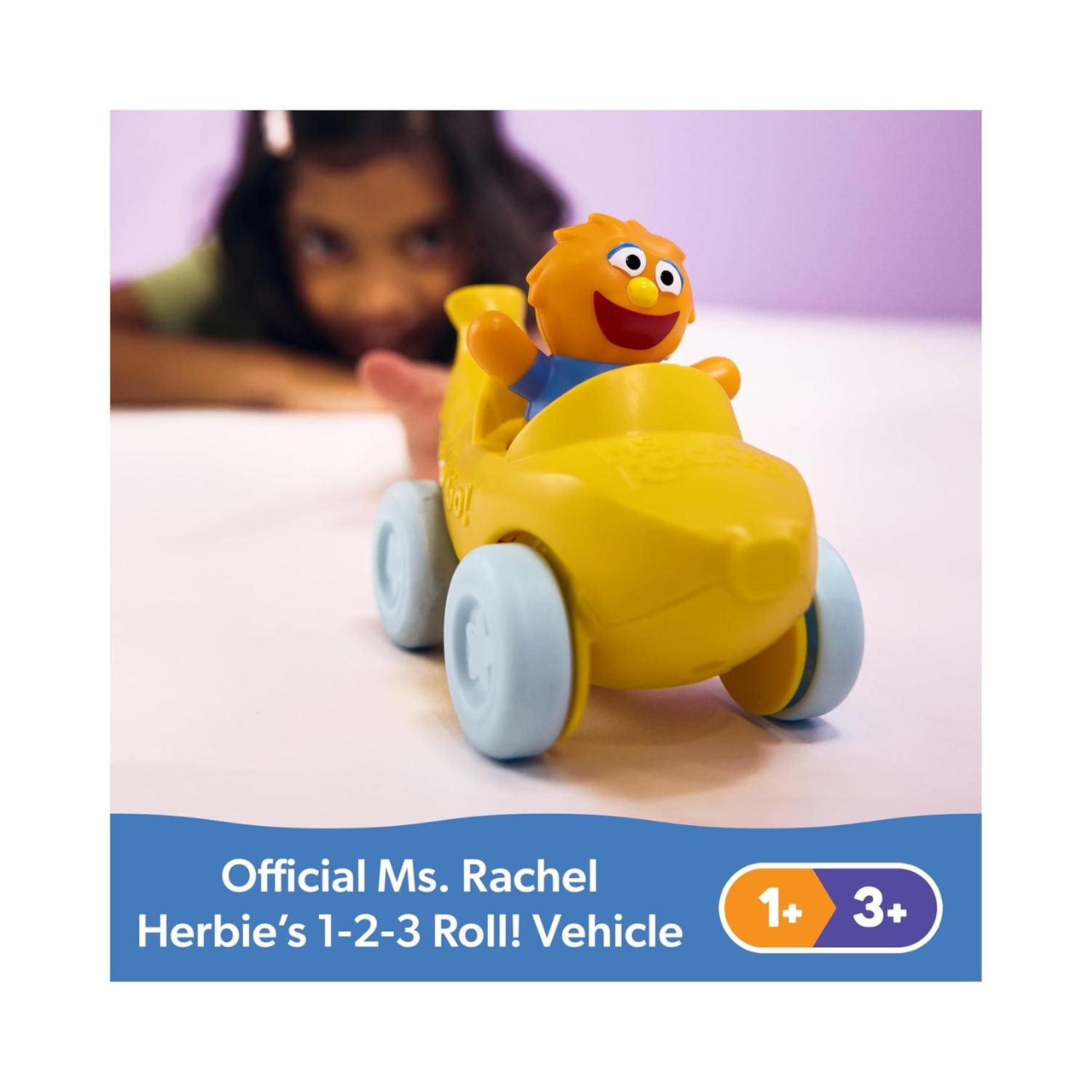 Melissa & Doug Ms Rachel Herbie 1-2-3 Roll! Vehicle