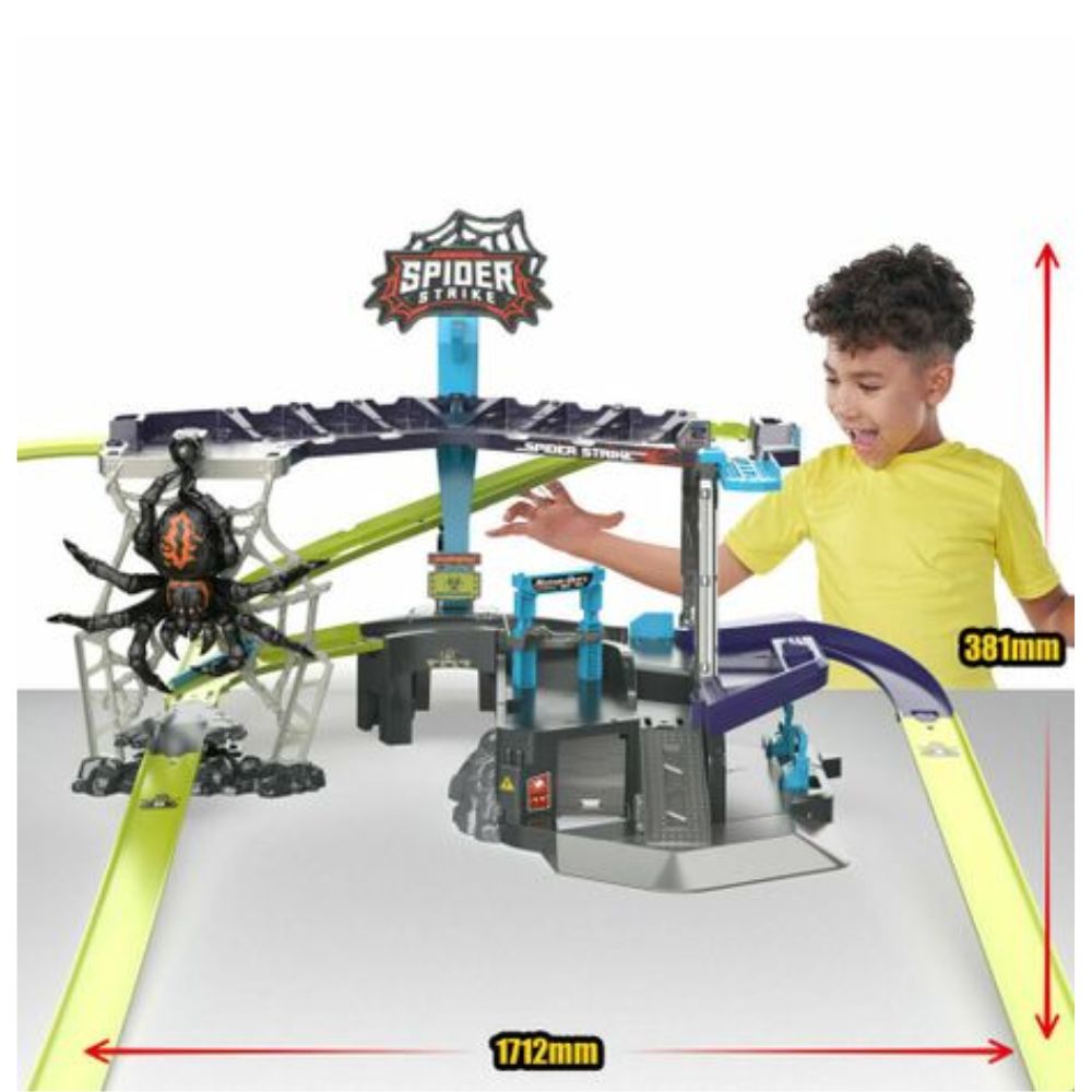 Zuru Metal Machines Spider Strike Garage Playset