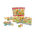 Butterfly A4 Fruit & Vegs Wooden Puzzle - 24-Piece Set