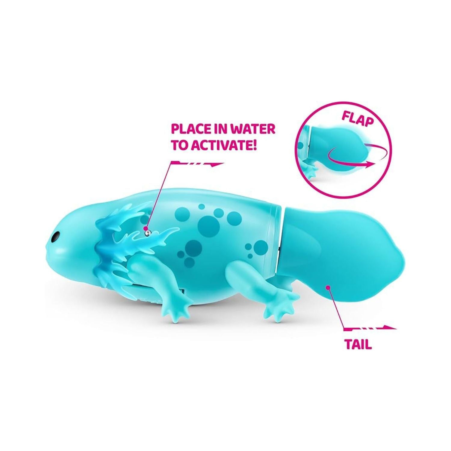 Zuru Pets Alive Water Activated Swiming Axolotl