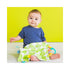 Bright Starts Little Taggies 2 Sided Blankie Green Dots