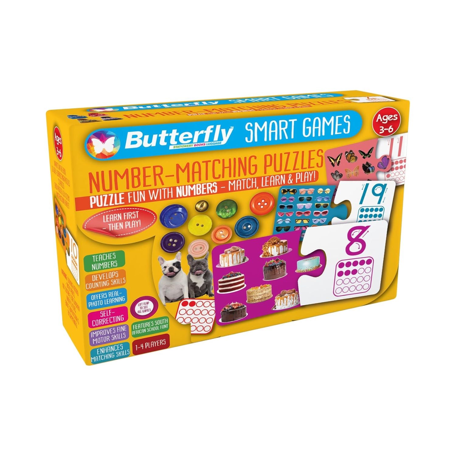 Butterfly Smart Games: Number-Matching Puzzles