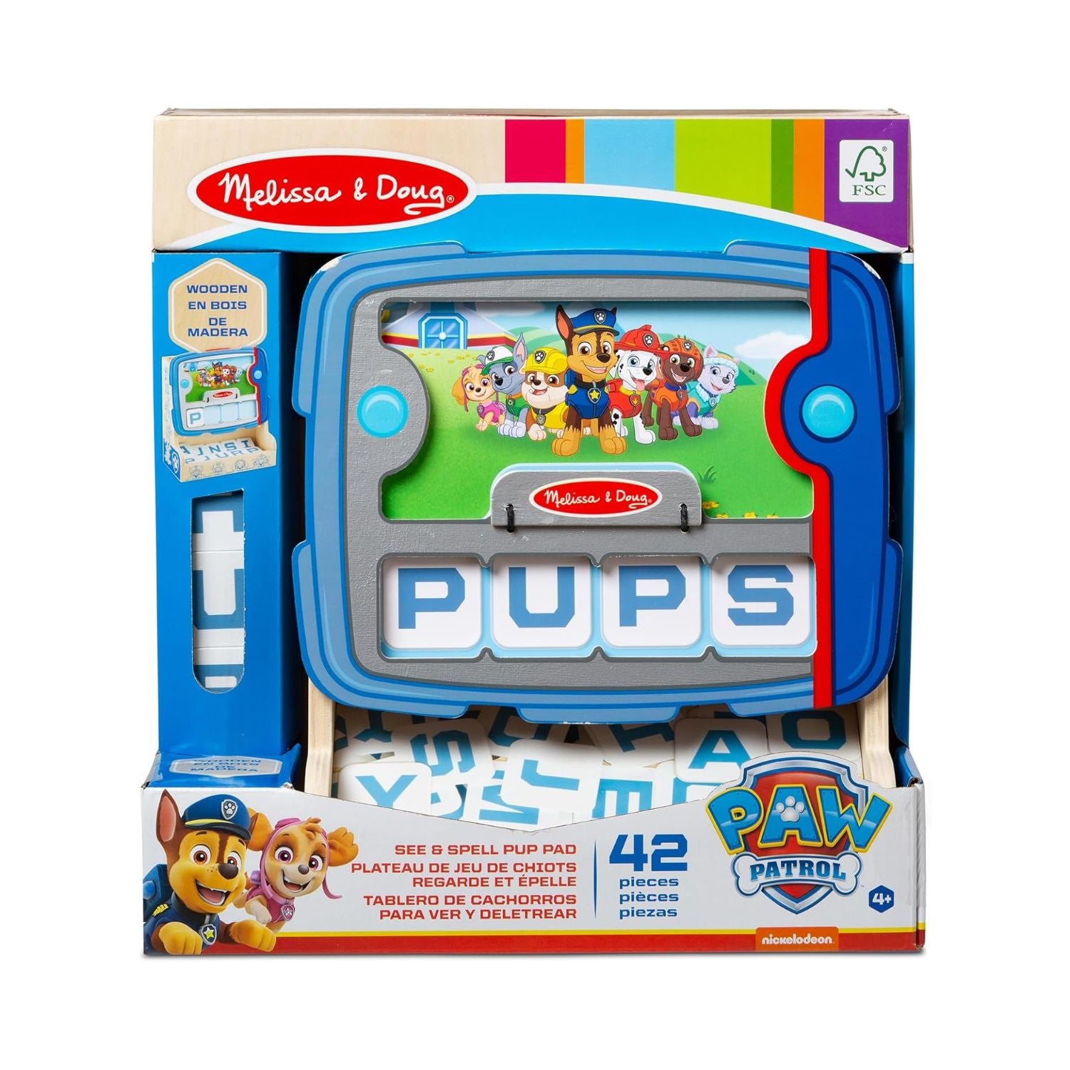 Melissa & Doug Paw Patrol See & Spell Pup Pad