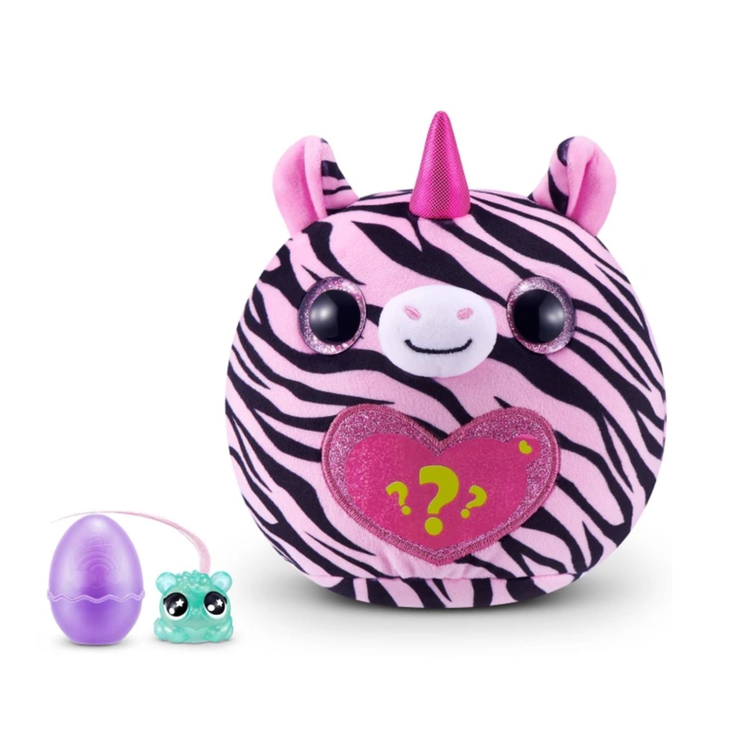 ZURU Rainbocorns Wild Heart Surprise Series Collectible Plush Mystery Egg Toy